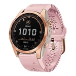 För Garmin Fenix 7s / 6s / 5s Quick Release Spets Silikon Watch Band Pink