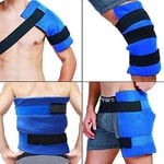 Large 14''x11''Gel Ice Packs for Injuries Reusable, Hip ，Shoulder，Hot Cold Compr
