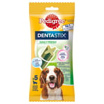 Pedigree Dentastix  Daily Fresh - Mellomstore hunder 5 stk