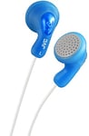 JVC Gumy HA-F14-AN-U In-Ear Earphones - Optimal Comfort with Soft Rubber Body - Powerful Reproduction - Choice of Bright Colours