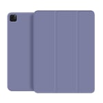 KenKe Case for New iPad Pro 11 Inch 2020 (2nd Generation), Strong Magnetic Trifold Stand Case Cover with Auto Sleep/Wake Fit iPad Pro 11" 2020 Release [Support Apple Pencil Pair & Charging]-Purple