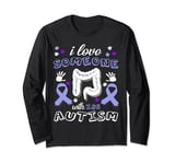 Happy IBS Autism Month Irritable Bowel Syndrome Apparel Long Sleeve T-Shirt