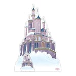 SC4185 Disney Christmas Castle Winter Lifesize Cardboard Cutout With Mini Desktop Cut Out