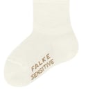 FALKE Unisex Baby Sensitive B SO Cotton With Soft Tops 1 Pair Socks, White (Off-White 2040) new - eco-friendly, 12-18 months