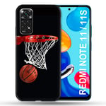 Coque pour Xiaomi Redmi Note 11 / 11S Sport Basket Panier