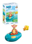 Playmobil 71704 JUNIOR AQUA & Disney: Tigger's Boat Ride, including Tigger and tiger fish, sustainable toy made from plant-based plastics, gifting toy, play sets suitable for children ages 1+