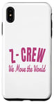 Coque pour iPhone XS Max Z-Crew: we move the world with dance, exercise and fun