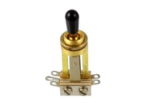 ALLPARTS EP-4367-002 Switchcraft Gold Toggle Switch