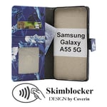 Skimblocker Samsung Galaxy A55 5G Plånboksfodral Design