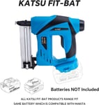 KATSU  Cordless Nail Gun 21V 2in1 Nailer Stapler 35 Shots /Min No Battery