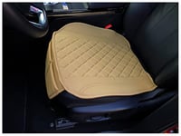 Housses de siège sur Mesure pour sièges Auto compatibles avec Hyundai i20 GB 2014 conducteur et Passager Housses de siège FB : OT405 (Beige)
