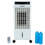 Salter EH3723ISMOB Pure Air Cooler – Portable Air Conditioner with Digital Display, Air Purifier for Cooling, Humidifying and Purifying, Remote Control, Multimode Settings, Ideal for Home & Office