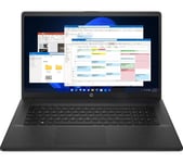 HP 17-cn0534sa 17.3" Refurbished Laptop - Intel®Pentium, 128 GB SSD, Black (Excellent Condition), Black