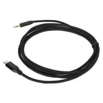(2m / 6.6ft)Type C Male To AUX Cord USB C To 3.5mm Cable Plug And Play Stereo