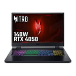 Acer Nitro 5 AN517-55 17.3" FHD IPS 144Hz Core i7 RTX 4050 Gaming Lapt