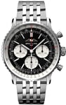 Breitling AB0138211B1A1 Navitimer B01 Chronograph 43 Sort/Stål Ø43 mm