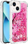 Trolsk Liquid Glitter Cover - Pink (iPhone 15 Pro)