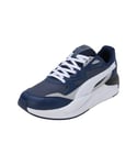 PUMA Unisex X-RAY Speed Sneaker, Inky Blue White-Persian Blue, 10 UK