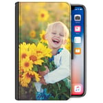 Hairyworm Personalised Photo Phone Case For Google Pixel 4 XL (2019), Custom Image on Leather Side Flip Wallet Phone Case, Phone Cover - Customize Now