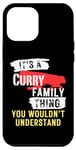 Coque pour iPhone 12 Pro Max It's A Curry Family Thing Funny Men's and Women's