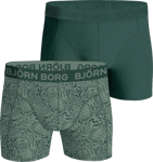 Björn Borg M Cotton Stretch Box 2p Alusvaatteet GREEN MIX
