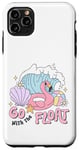 iPhone 11 Pro Max Flamingo Go With The Float Summer Pool Party Vacation Cruise Case