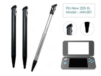 3 x Black Stylus 1 Extendable for New Nintendo 2DS XL/LL Plastic Replacement Pen