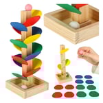 Trätorn med Studsbollar - 21 cm, 16 Blad