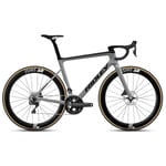 Ridley Bikes Falcn RS Ultegra Di2 Carbon Road Bike - 2024 Black / Battleship Grey Small Black/Battleship