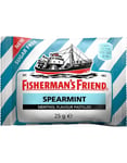 Sockerfri Fisherman's Friend med Smak av Spearmint 25 g