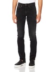 Tommy Jeans Scanton Slim BE271 2YBKBKCD Jeans, Noir Denim, 33 W/32 L Homme