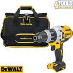 Dewalt DCD996 18V Brushless Combi Drill + 16" Multi Pocket Technicians Tool Bag