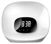 Light Curve Alarm Clock Radio with Wake-up Light - GROOV-E