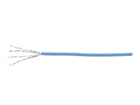 Kramer BC-UNIKat/LSHF-305M - Samlet kabel - 305 m - U/FTP - CAT 6a - halogenfri, plenum, solid - blå, RAL 5012