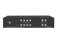 Kramer VS-42H2 4x2 18G 4K HDR HDMI 2.0 HDCP 2.2 Matrix Switcher - Video-/ljudomkopplare - skrivbordsmodell