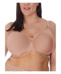 Elomi Womens Charley T-Shirt Spacer Bra - Beige Polyamide - Size 40HH