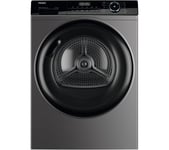 HAIER I Pro Series 3 HD100-A2939S 10 kg Heat Pump Tumble Dryer - Graphite, Black,Silver/Grey