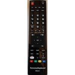 RemotesReplaced remote control compatible with the SONY KD-55XE8596