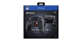 Nacon revolution unlimited manette de jeu pc,playstation 4 noir - accessoires de jeux vidéo (manette de jeu, pc,playstation 4, analogique/numérique,