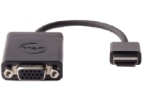 Dell HDMI to VGA Adapter - Videokonverterare - HDMI - VGA - för Chromebook 3120, 7310 Inspiron 3780, 5458, 5558 Latitude 13 7350, 7400 2-in-1, E7450