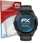atFoliX 3x Screen Protector for Garmin Forerunner 265 46 mm clear