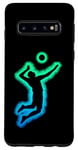 Coque pour Galaxy S10 Volley-ball Volleyball Enfant Homme