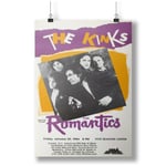 The Kinks Vintage Retro Artist A0 A1 A2 A3 A4 Satin Photo Poster p10176h
