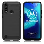 Carbon Flex Motorola Moto G8 Power Lite skal - Svart