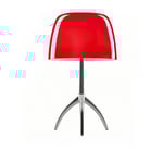 Foscarini - Lumiere Grande Alu/Cherry Dimmer - Bordslampor - Rodolfo Dordoni - Röd