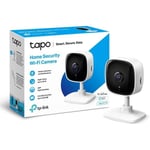Caméras Dômes - Tapo Caméra Surveillance Wifi Intérieure C110 Uhd 3mp Détection Personne Nocturne Audio Bidirectionnel Compatibl