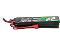 Gens Ace 25C 2400Mah 3S2p 11.1V Nunchuck 3X Airsoft Gun Lipo Battery With Deans(T) Plug