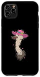 iPhone 11 Pro Max Ostrich Bird Lady in Africa Case