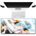 HOTPRO Professional Gaming Mouse Pad,Non-Slip Rubber Base Anime Mousepad with Smooth Surface Desk Pad Great for Laptop,Computer & PC(900X400X3MM) Life In A Different World-2
