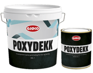 Poxydekk Golvfärg A+B , Gjøco 879802